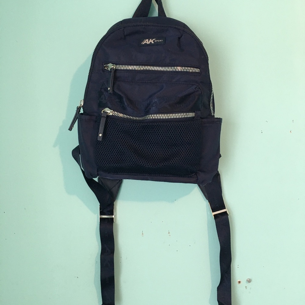 Anne Klein Navy Backpack/Purse